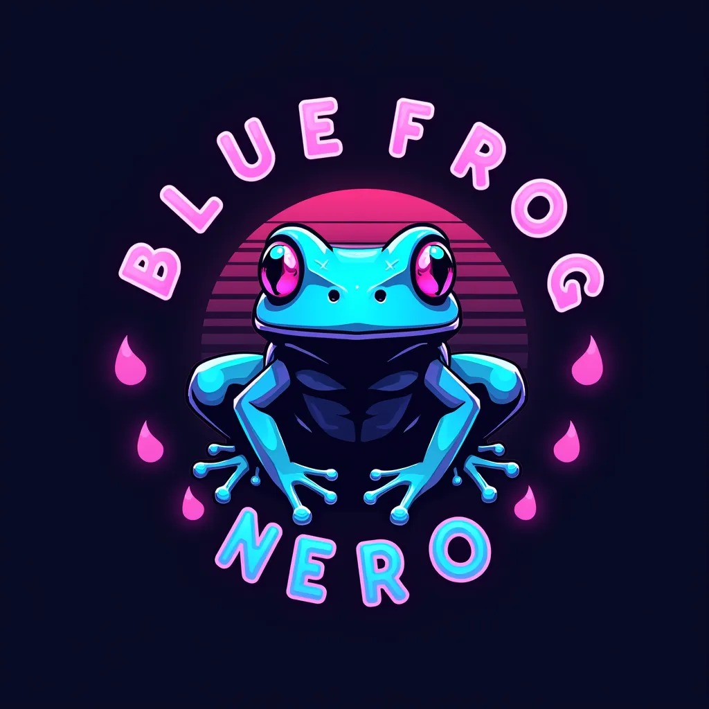 Blue Frog Logo